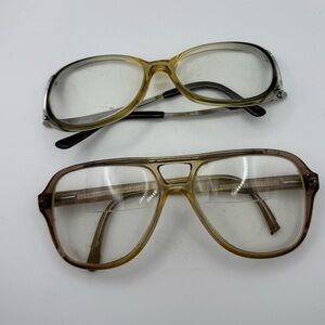 Vintage 1970- 1980s Grandma And Grandpa Oversized Glasses Made In The USA